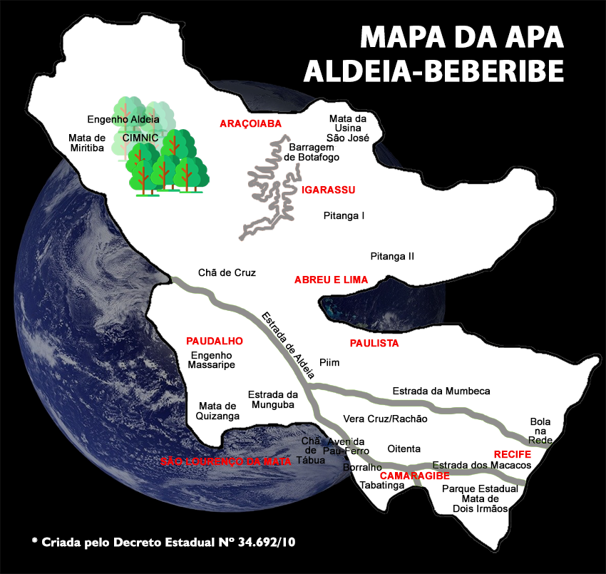 Mapa da APA